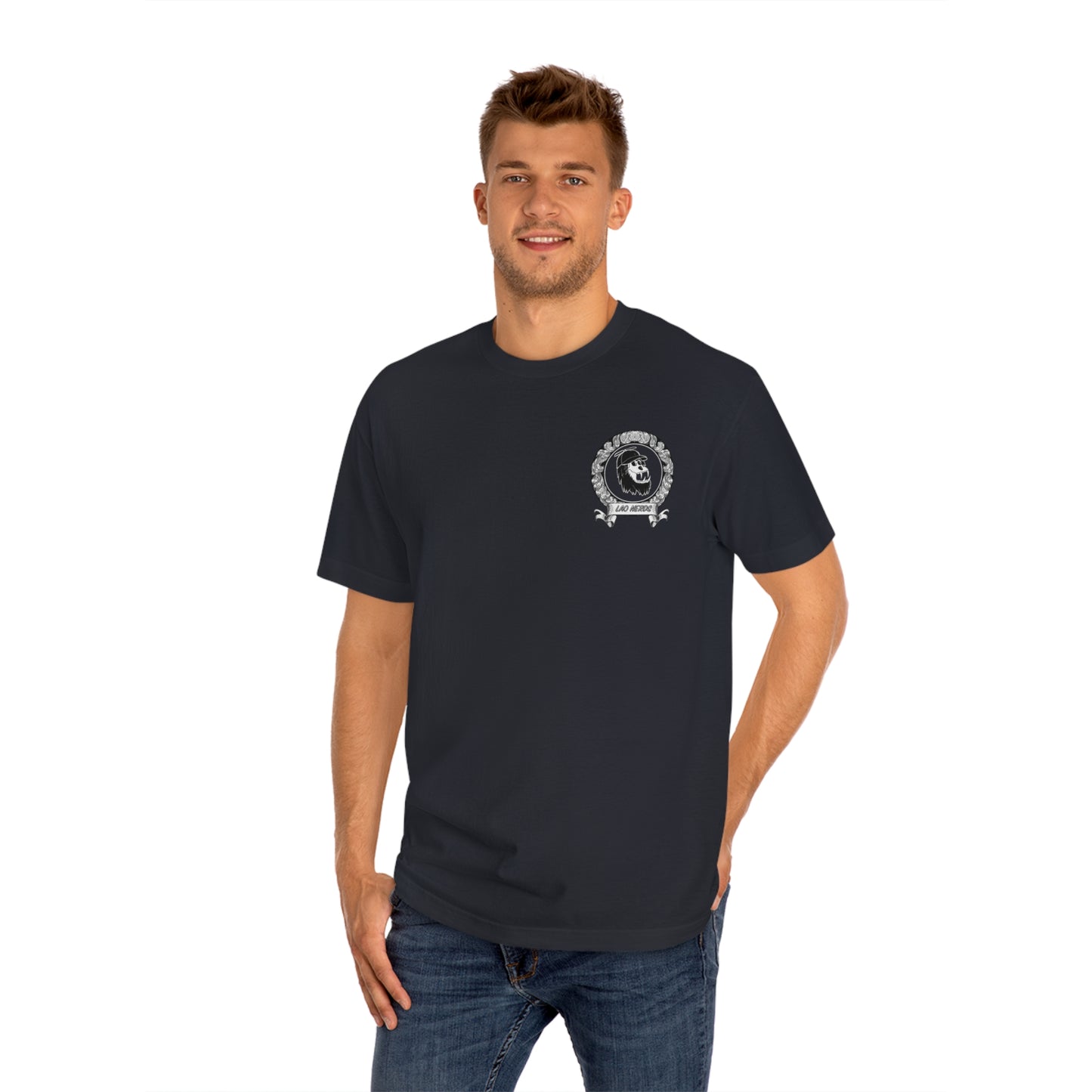 The LAO Nerd's Official Nerd Shirt - Alstyle 1301 Heavyweight T Shirt By American Apparel