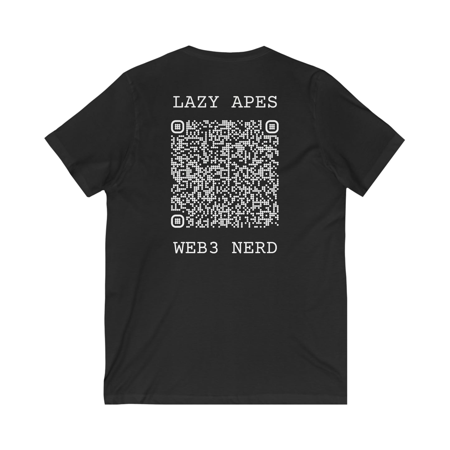 The LAO Nerd's Official Nerd Shirt - Unisex Jersey Short Sleeve V-Neck Tee