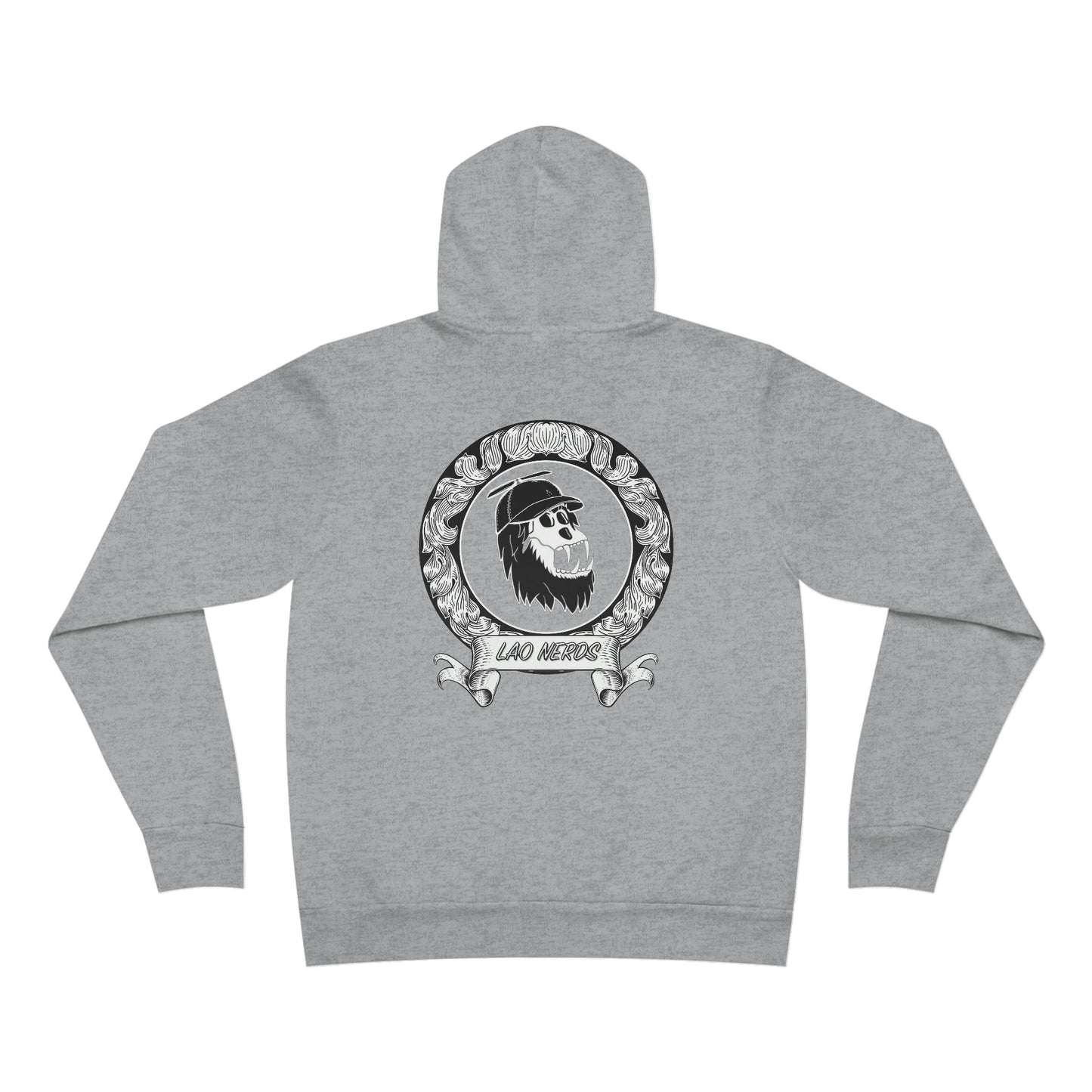 The LAO Nerd's Official Nerd Hoodie -  Unisex Sponge Fleece Pullover Hoodie