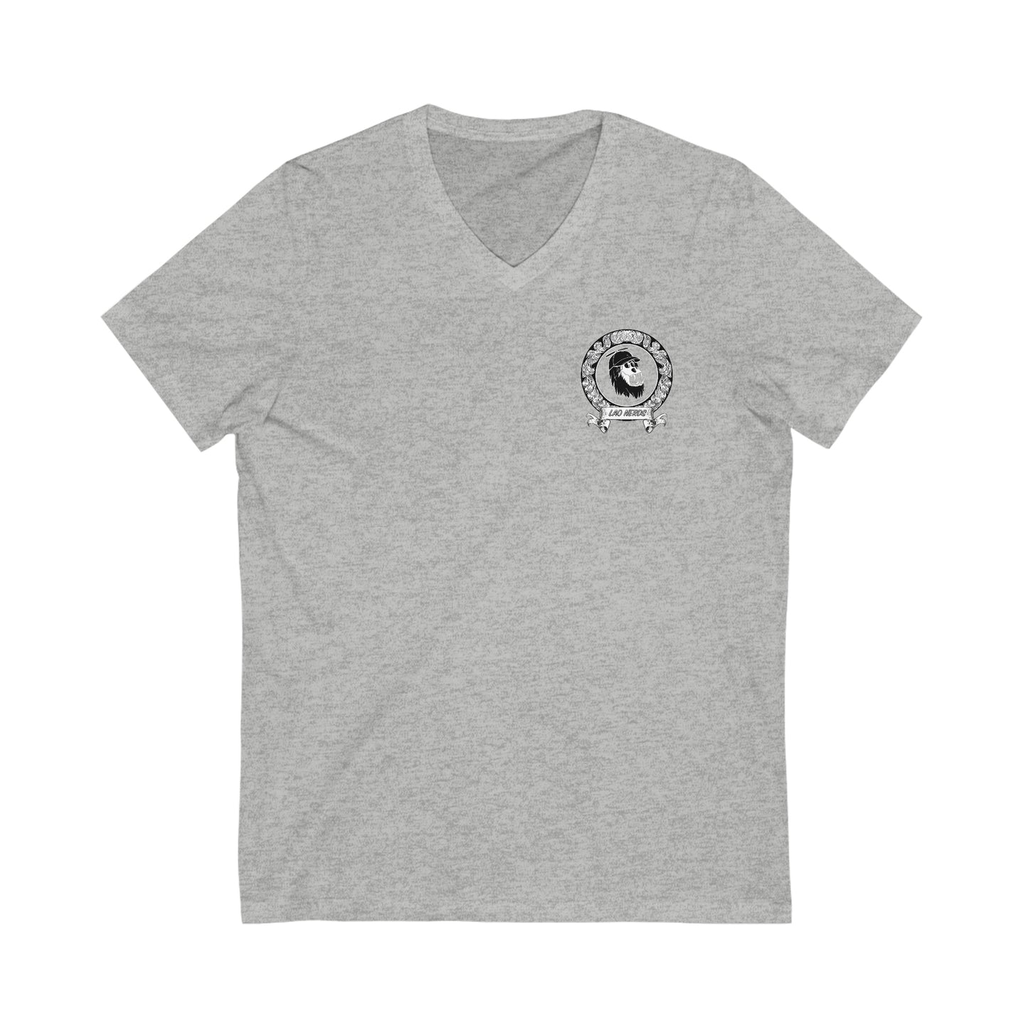 The LAO Nerd's Official Nerd Shirt - Unisex Jersey Short Sleeve V-Neck Tee