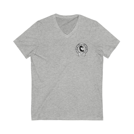 The LAO Nerd's Official Nerd Shirt - Unisex Jersey Short Sleeve V-Neck Tee