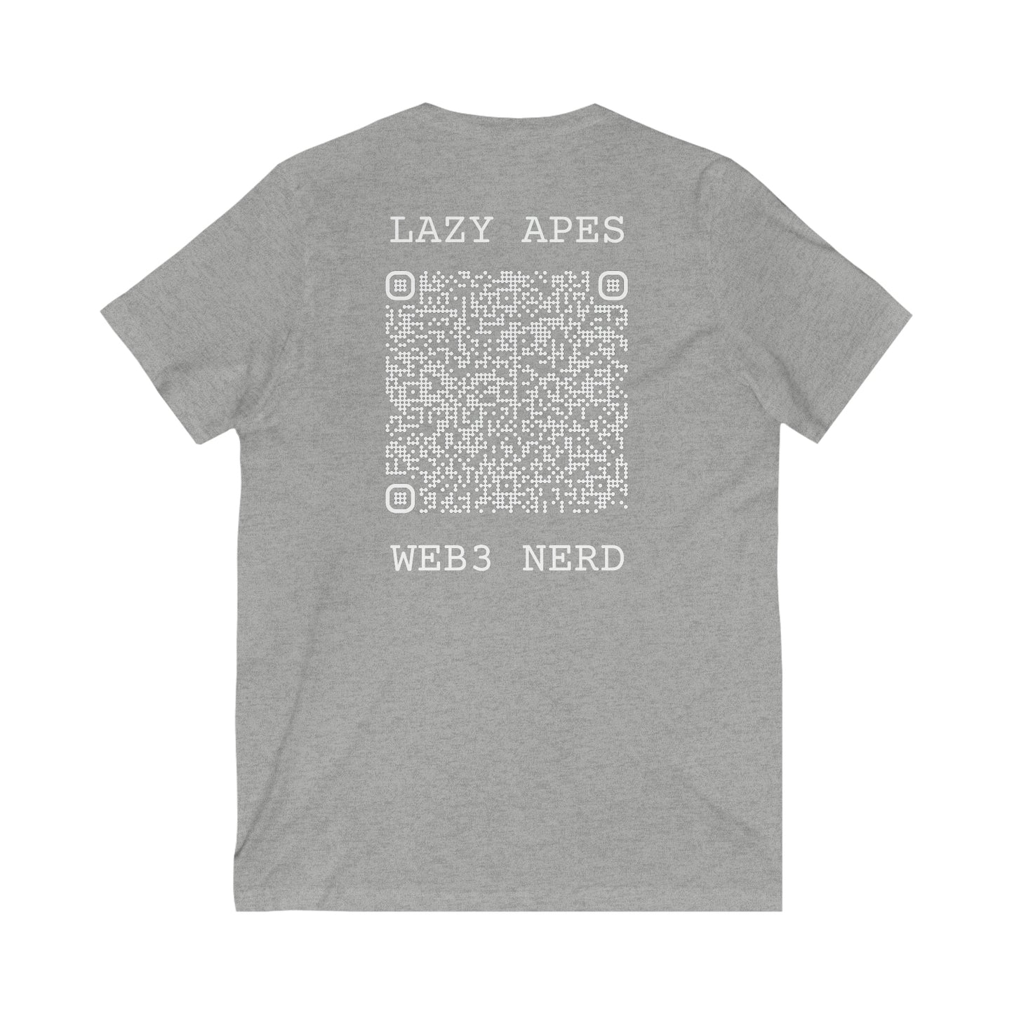 The LAO Nerd's Official Nerd Shirt - Unisex Jersey Short Sleeve V-Neck Tee